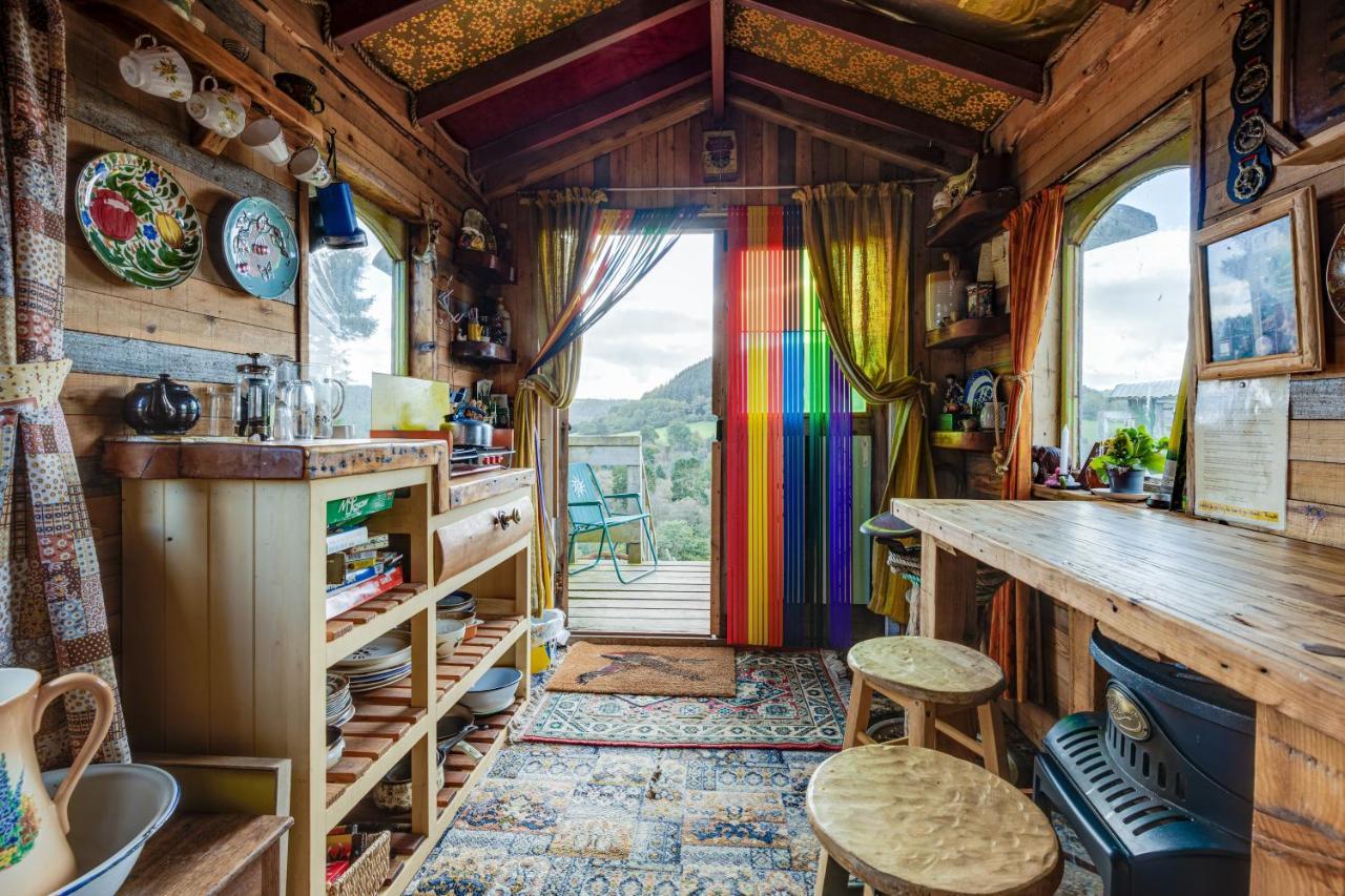 2 X Double Bed Glamping Wagon In Dalby Forest Scarborough Buitenkant foto