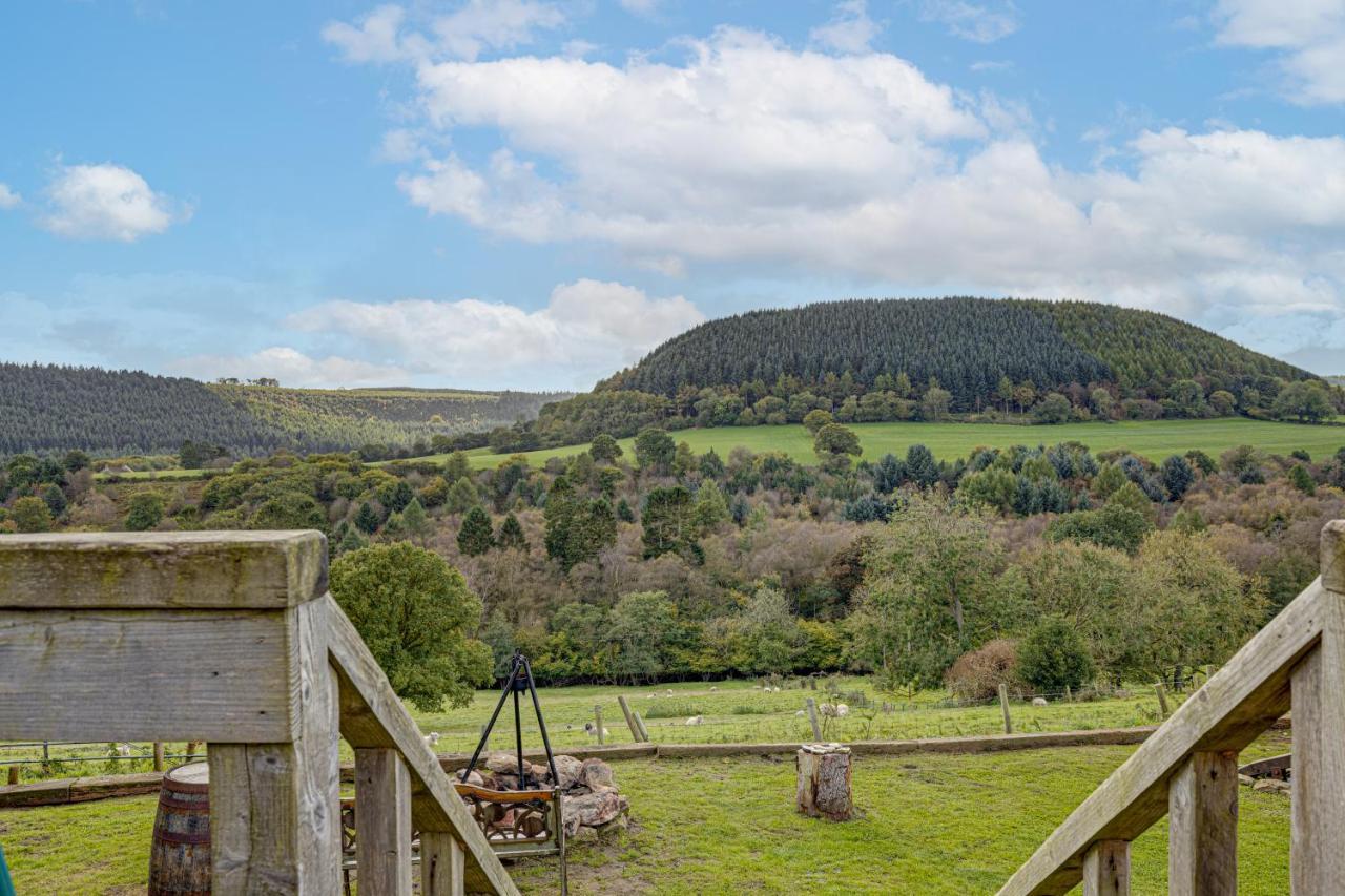2 X Double Bed Glamping Wagon In Dalby Forest Scarborough Buitenkant foto